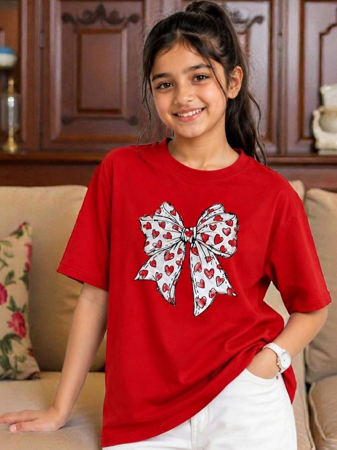 KEESOR Girls Printed T-shirt-picture-16