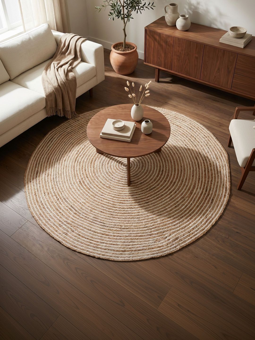 ASTERLANE Brown Striped Handmade Other Carpet-picture-28