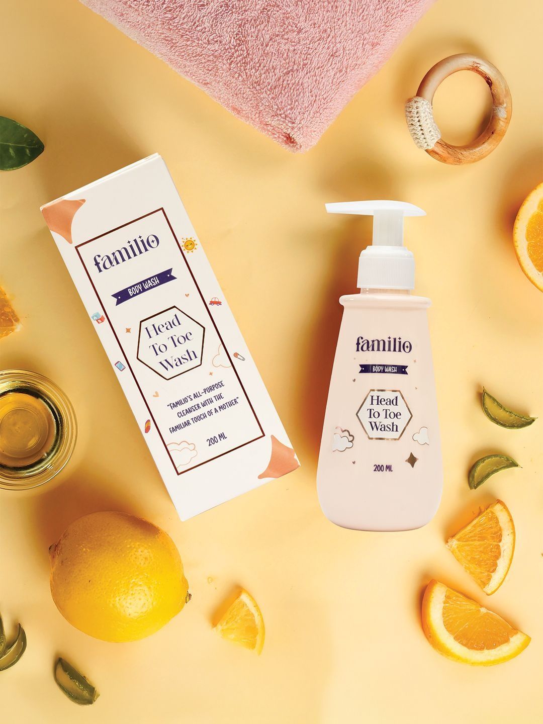 Familio Set Of 5 Head To Toe Body Wash- 200 ml-picture-38