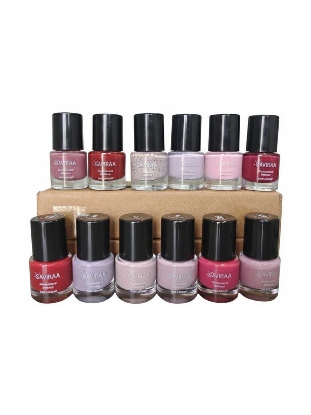 SAVIRAA Set Of 12 Nail Lacquer - 8 ml Each-picture-55