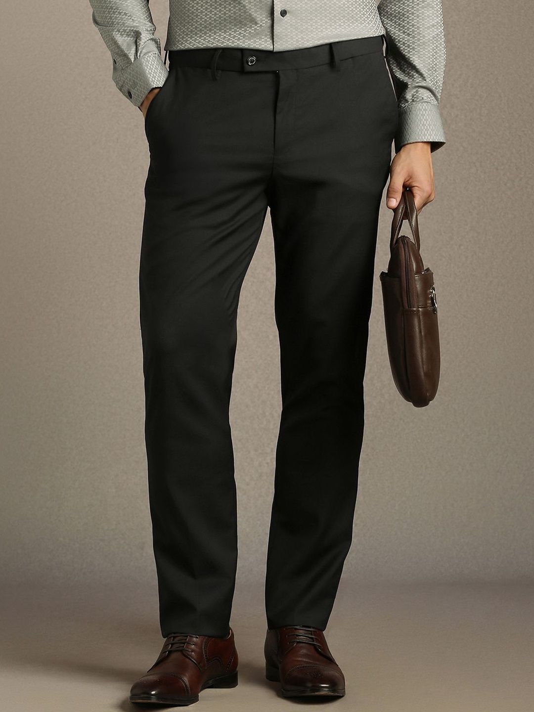 Louis Philippe Men Slim Fit Trousers-picture-41