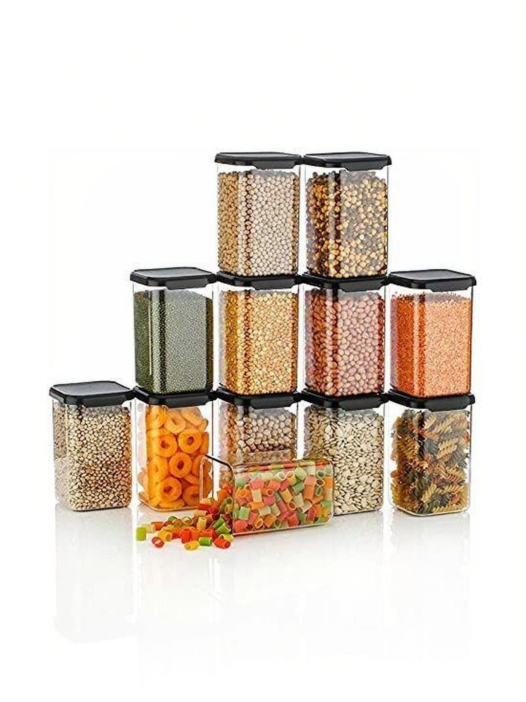 DXDT Transparent 2026 Plastic Air Tight Canister Container-image-21