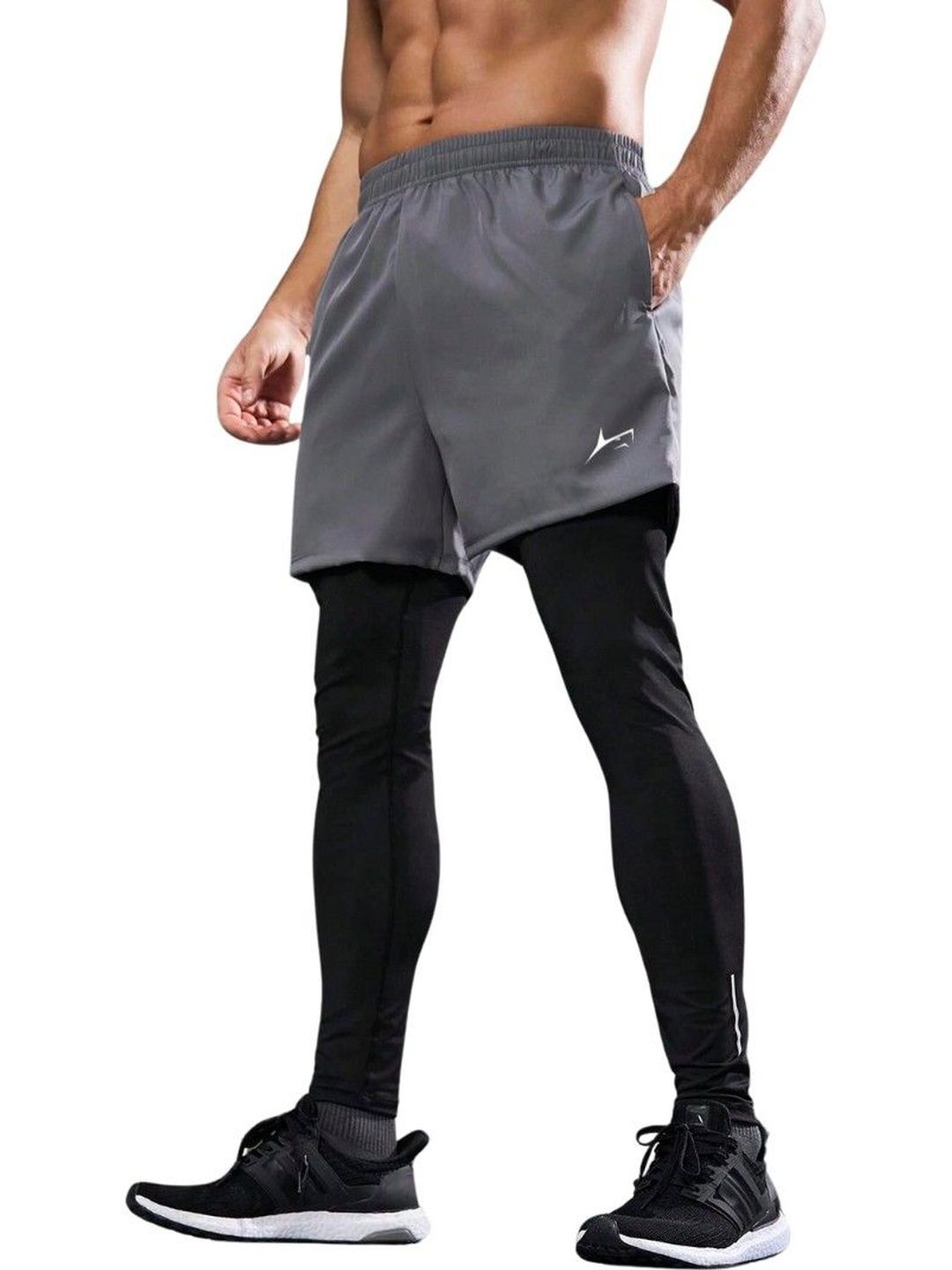 Prosharx Men Slim Fit Training or Gym Sports Shorts-picture-28