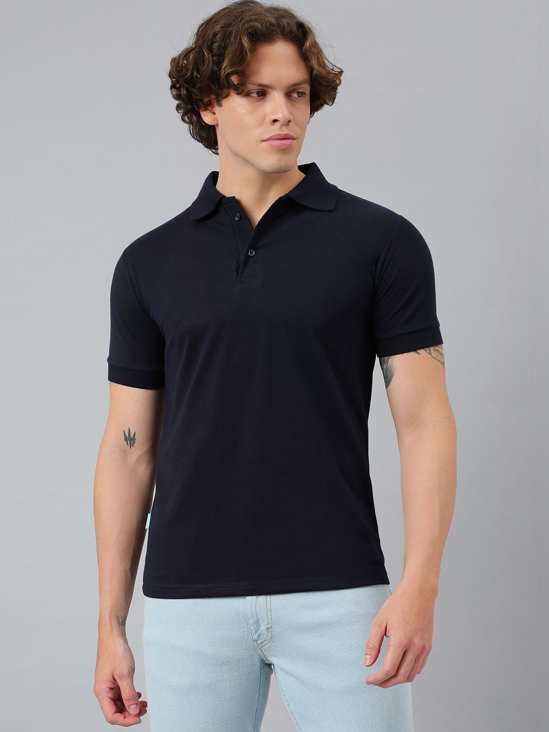 FLAMBOYANT Men Polo Collar T-shirt-picture-18