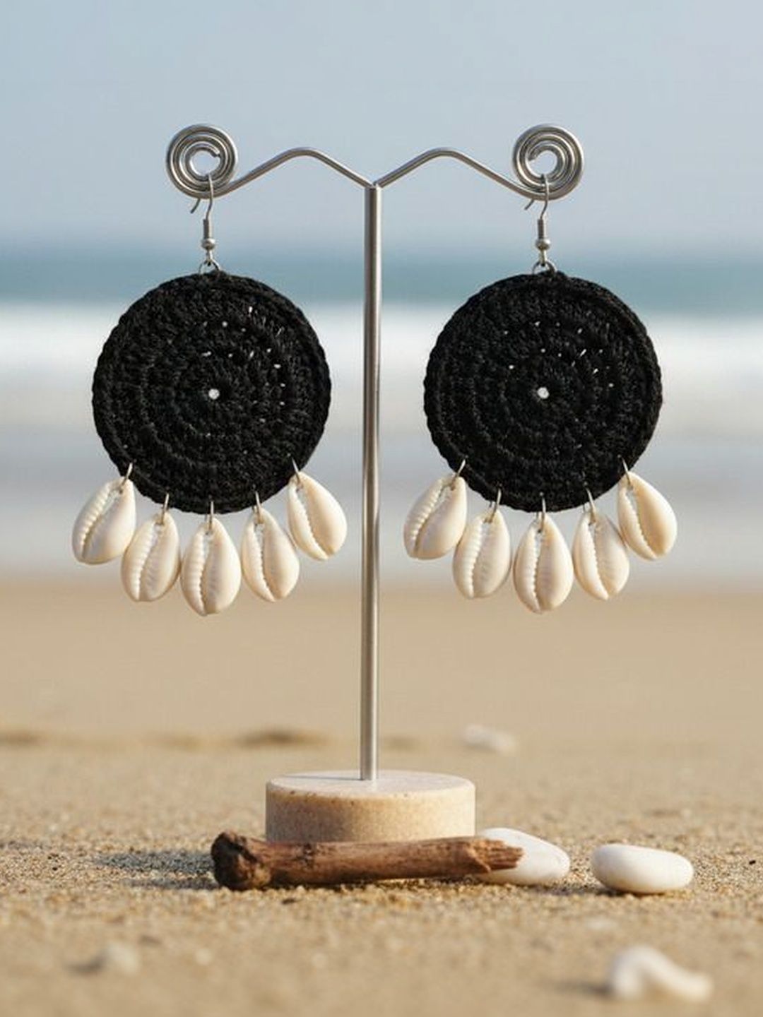 Qrixloom Circular Drop Earrings-picture-40