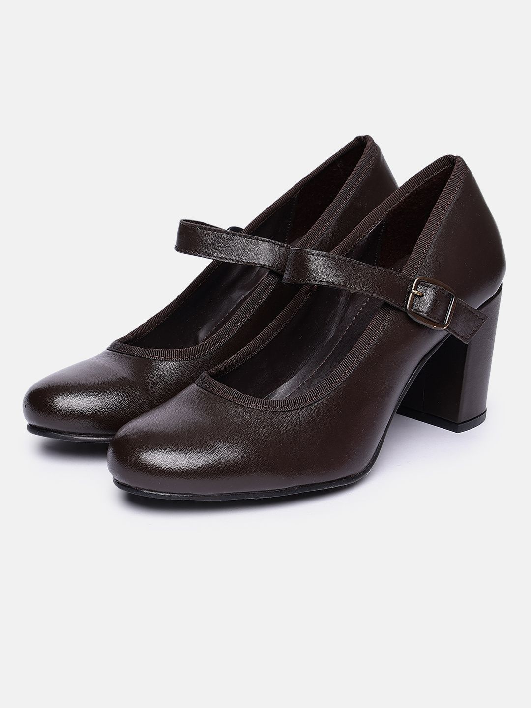 Kenneth Cole Leather Block Heels-picture-47