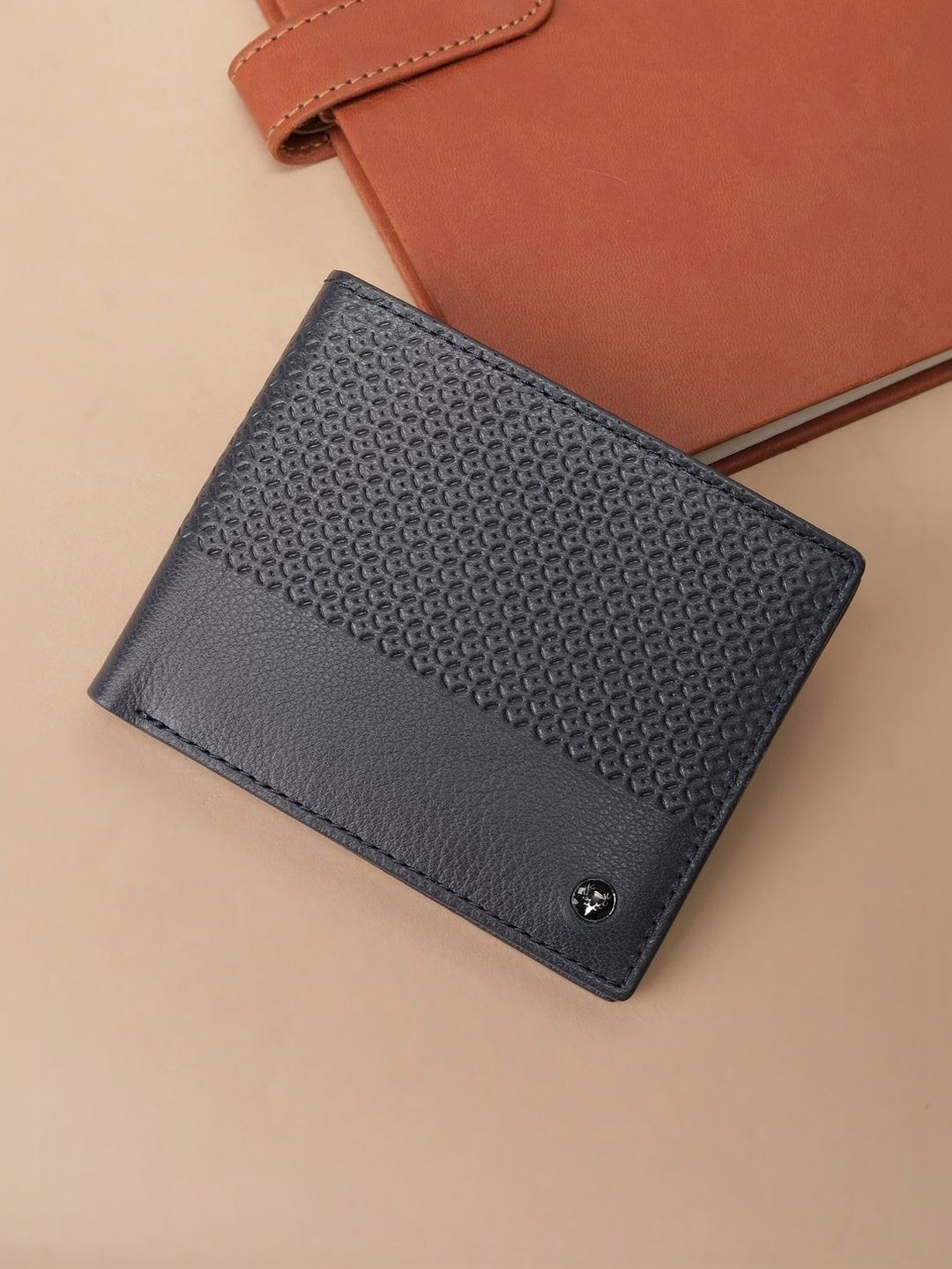 Allen Solly Men Textured Leather Two Fold Wallet-picture-15