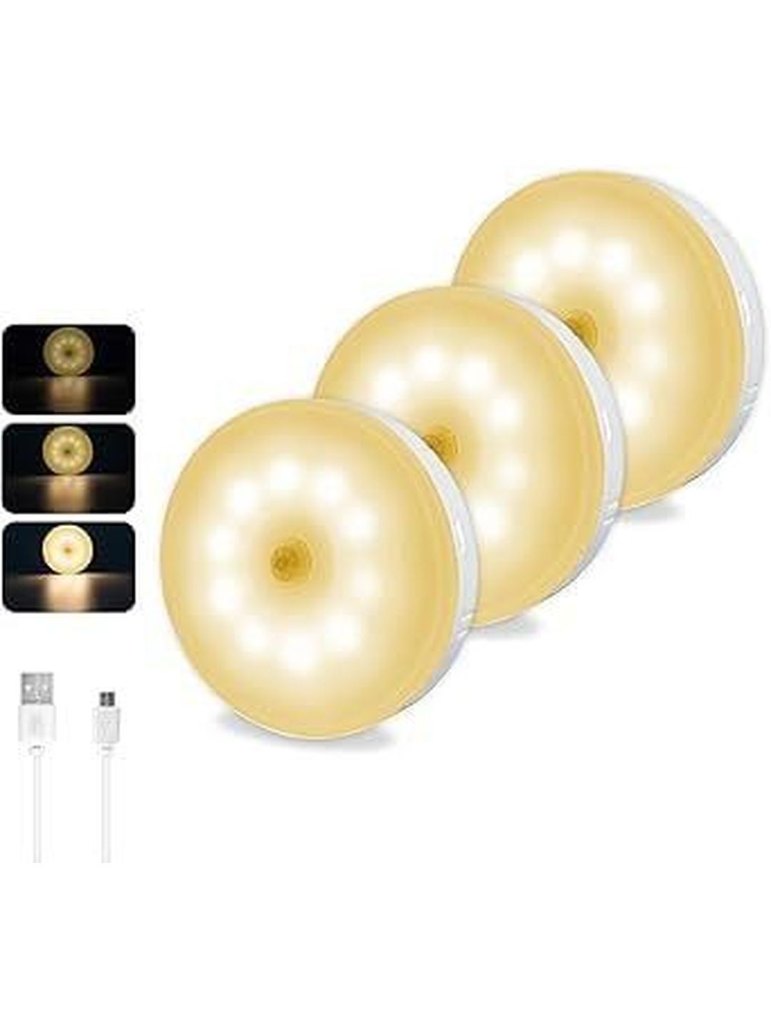 ECOBSY White & White Acrylic Spherical Shaped Wall Lamp-picture-12