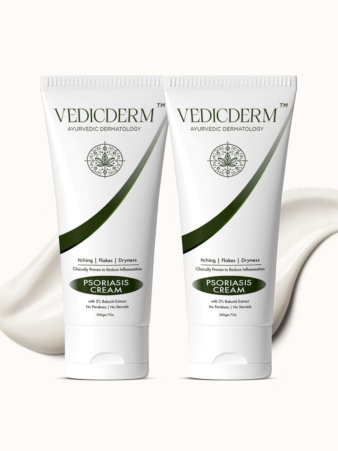 VEDICDERM Set Of 2 Psoriasis Body Cream - 200 g Each-image-7