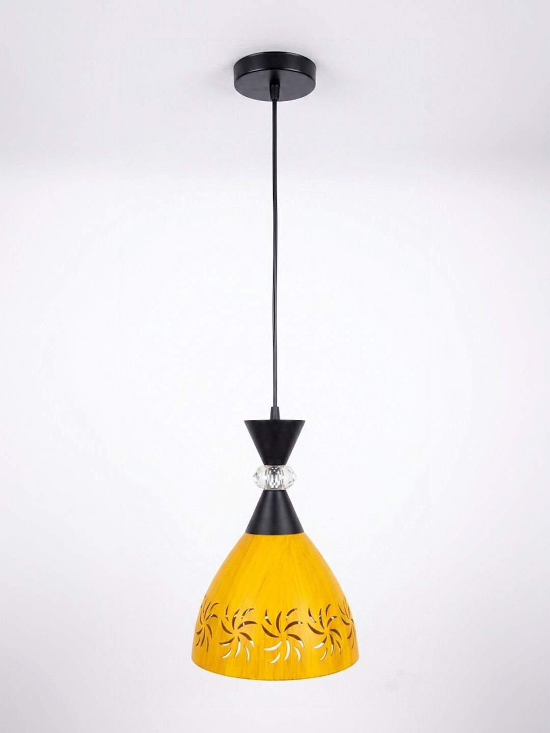 BD LIGHT Multicoloured & Yellow Textured Aluminium Contemporary Ceiling Lamp-picture-53