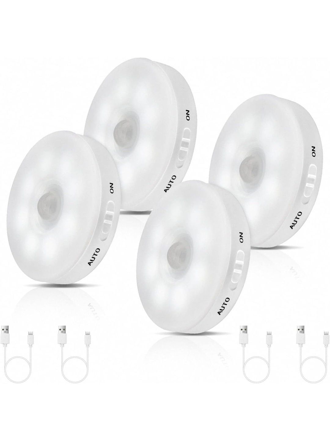 ECOBSY White & White Acrylic Contemporary Spherical Shaped Wall Lamp-picture-10