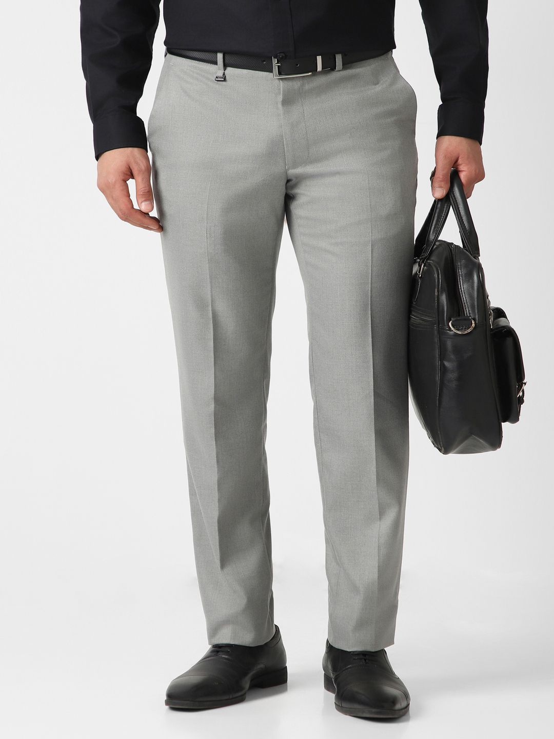 Van Heusen Men Urban Slim Fit Formal Trousers-picture-15
