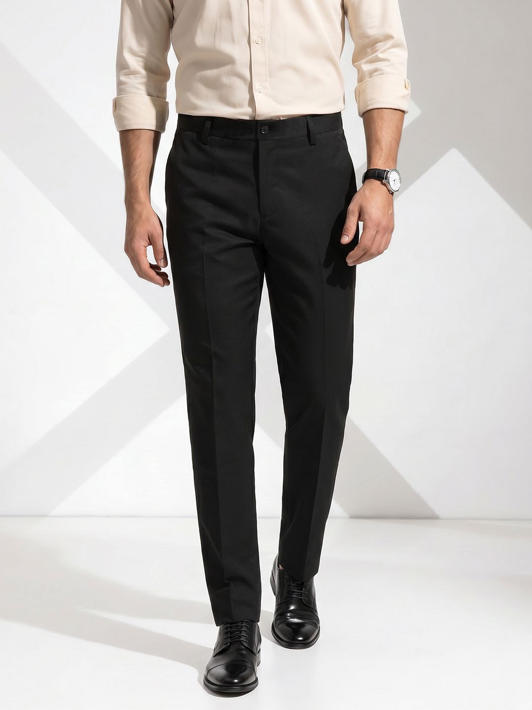 INVICTUS Men Slim Fit Formal Trousers-picture-29