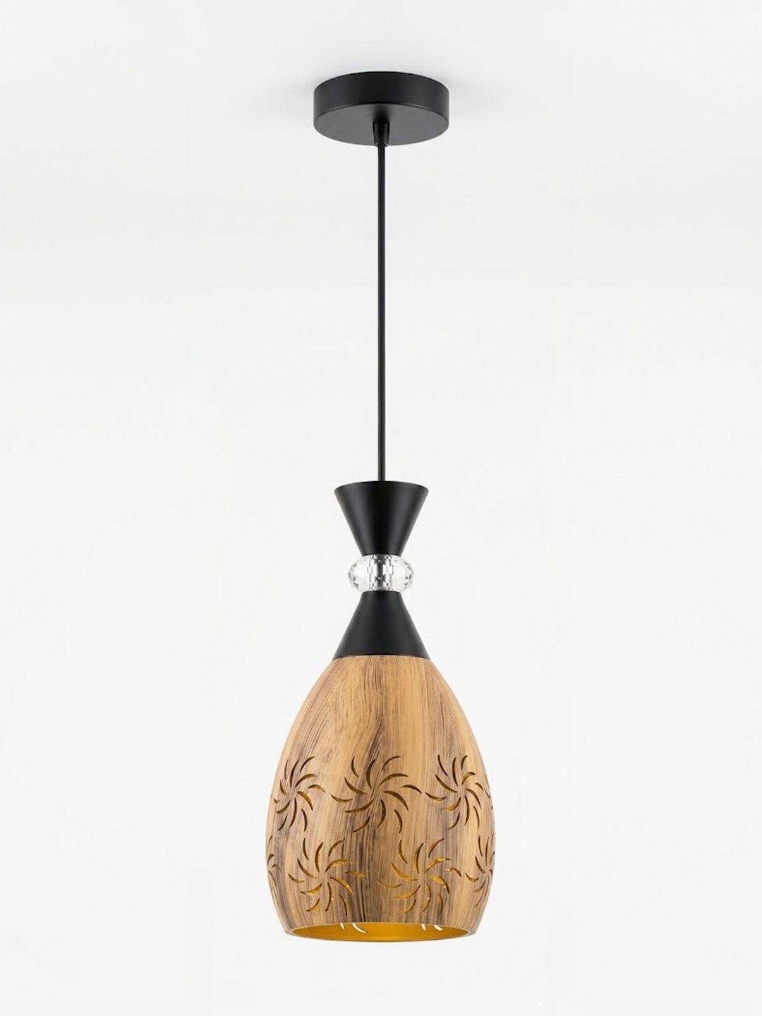 BD LIGHT Multicoloured & Black Textured Aluminium Ceiling Lamp-picture-29