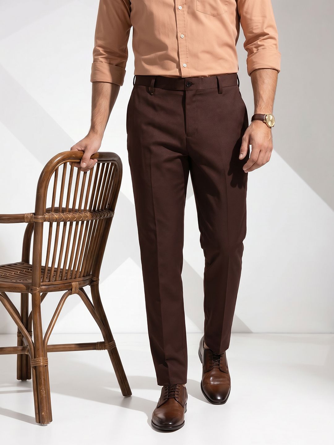 INVICTUS Men Slim Fit Formal Trousers-picture-41