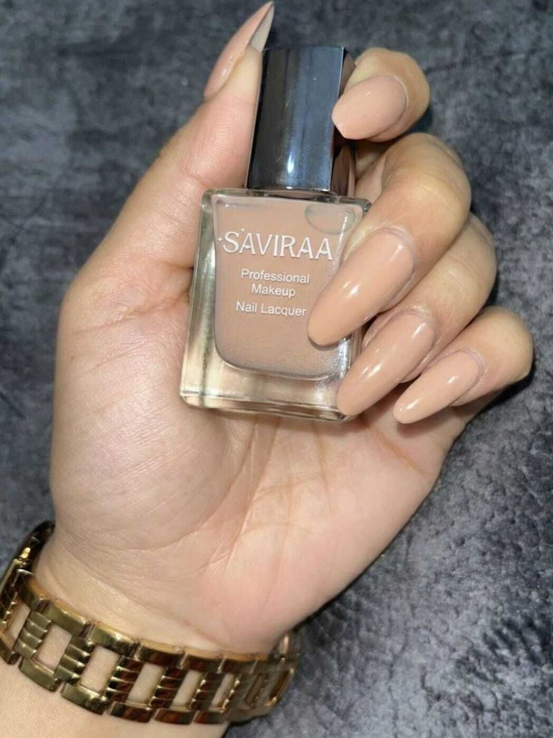 SAVIRAA Long Lasting Nail Polish - 10 ml - Nude-picture-29