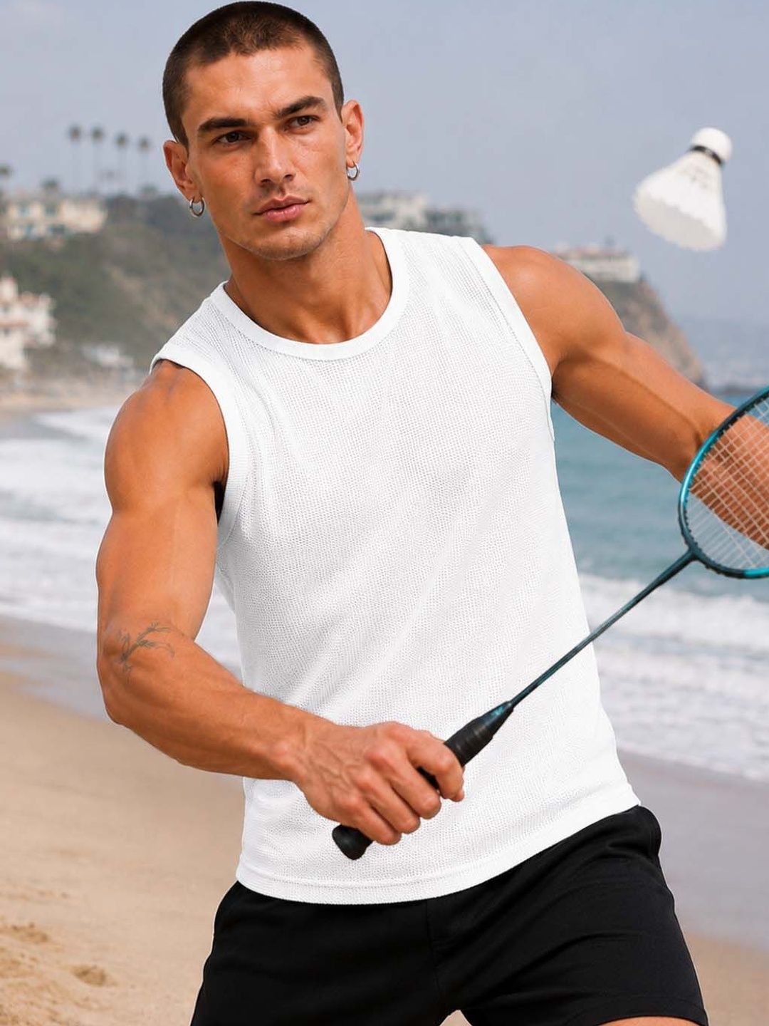 FBAR Self Design Cotton Gym Vest-picture-22
