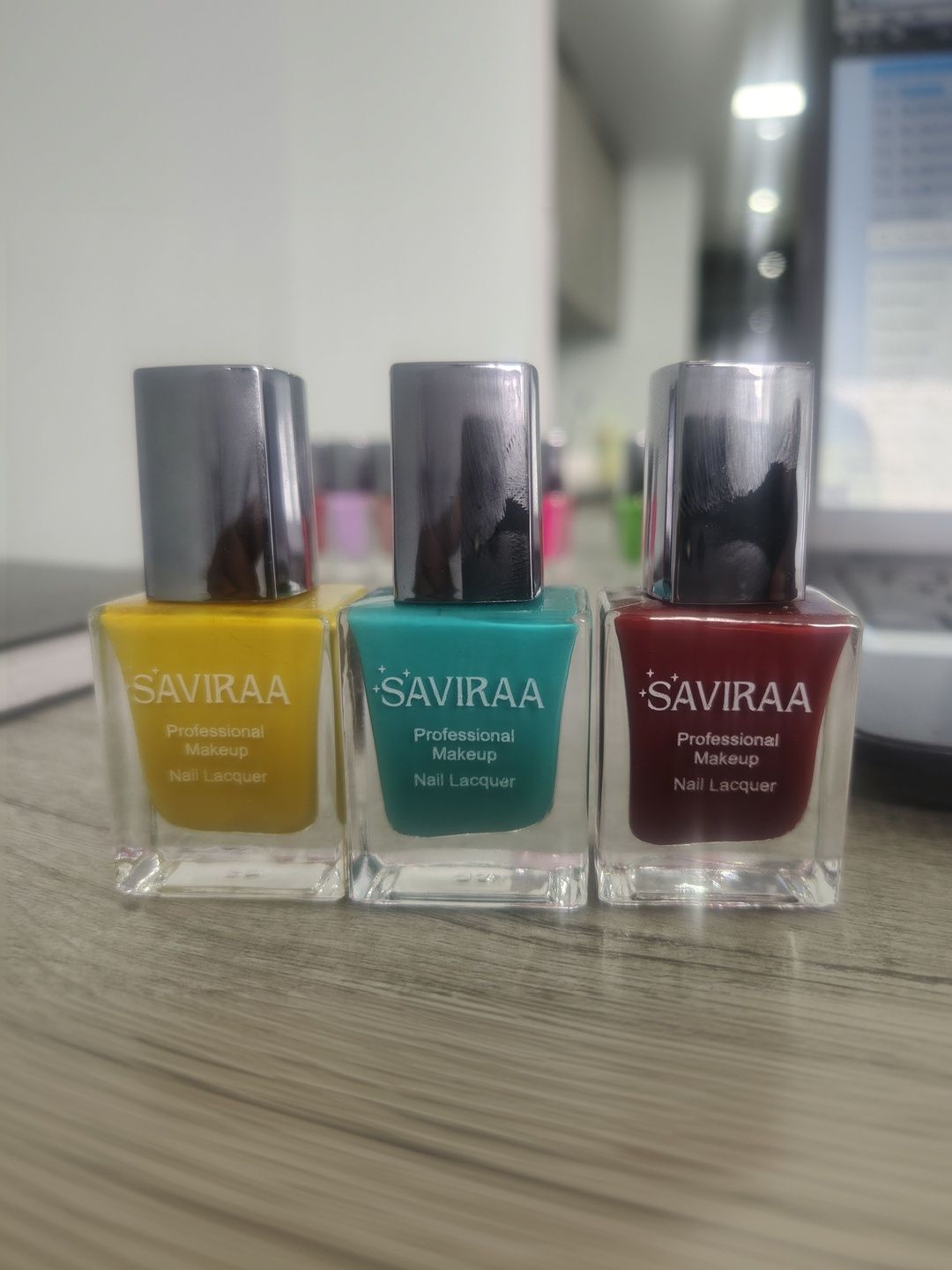 SAVIRAA Set Of 3 Nail Lacquer - 10 ml Each-picture-19