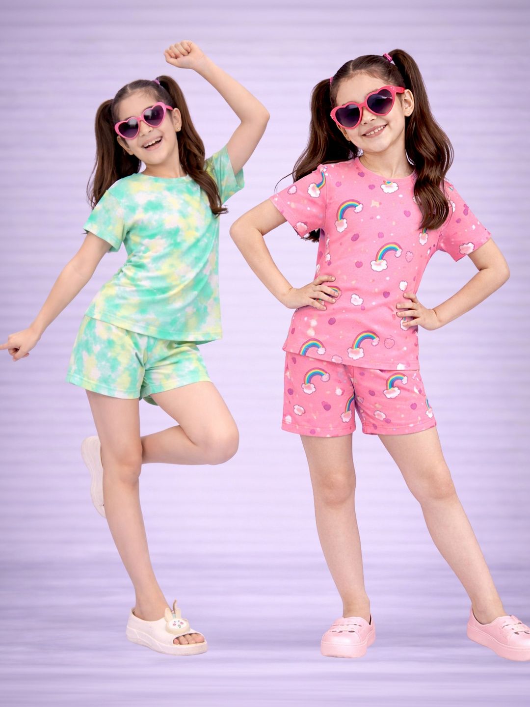 LITBABY Girls Printed Nightdress-image-30