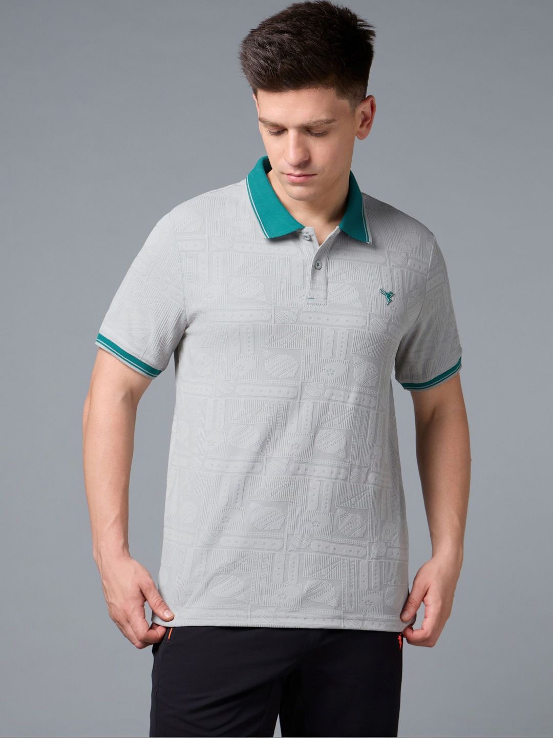 Technosport Men Polo Collar T-shirt-image-7