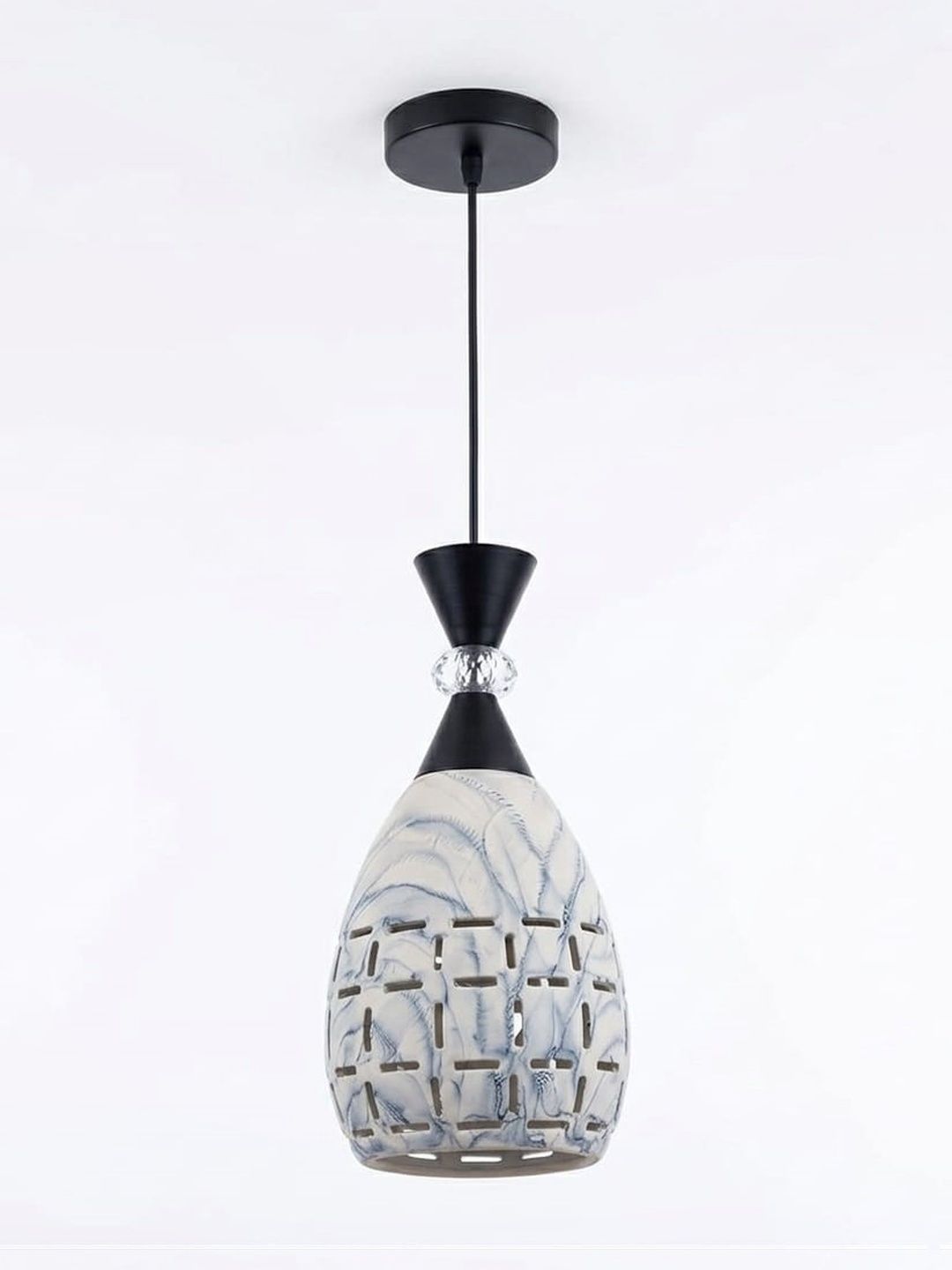 BD LIGHT Multicoloured & White Textured Aluminium Contemporary Ceiling Lamp-picture-12
