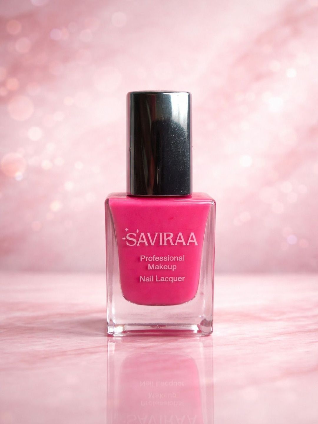 SAVIRAA Long Lasting Nail Polish - 10 ml - Pink-picture-12