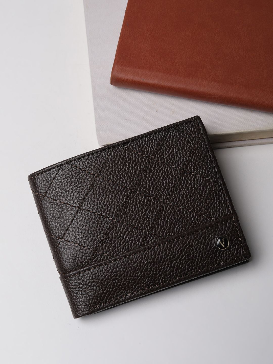 Van Heusen Men Textured Leather Two Fold Wallet-picture-32