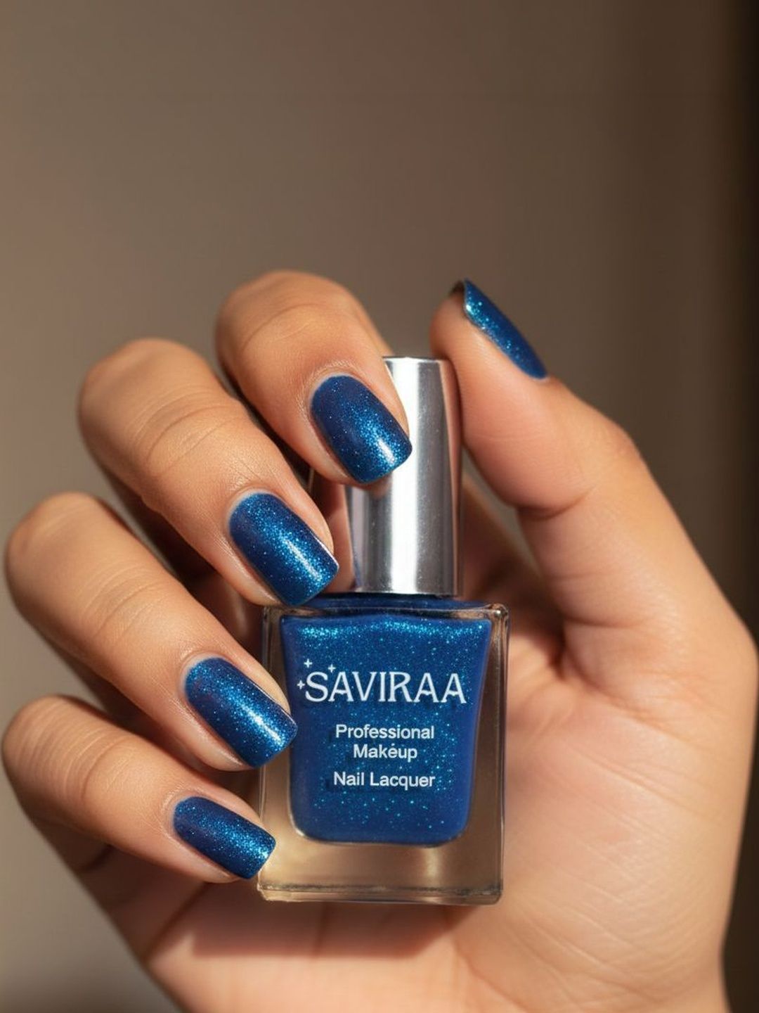 SAVIRAA Long Lasting Nail Polish - 10 ml - Blue-picture-20