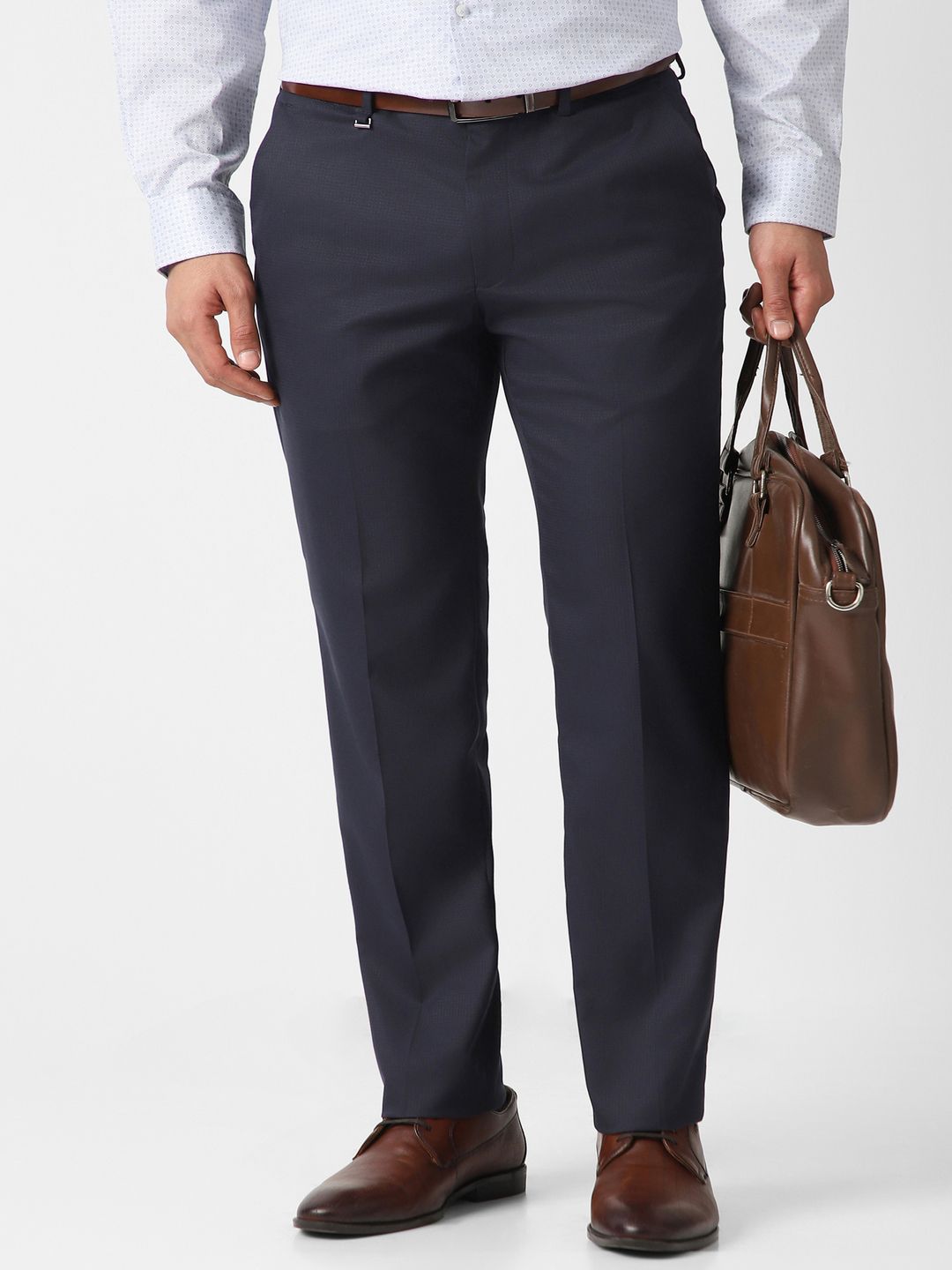 Van Heusen Men Urban Slim Fit Formal Trousers-picture-58