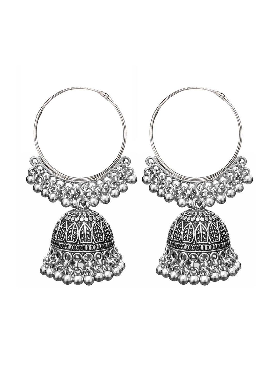 Alya jewels Circular Jhumkas Earrings-picture-54