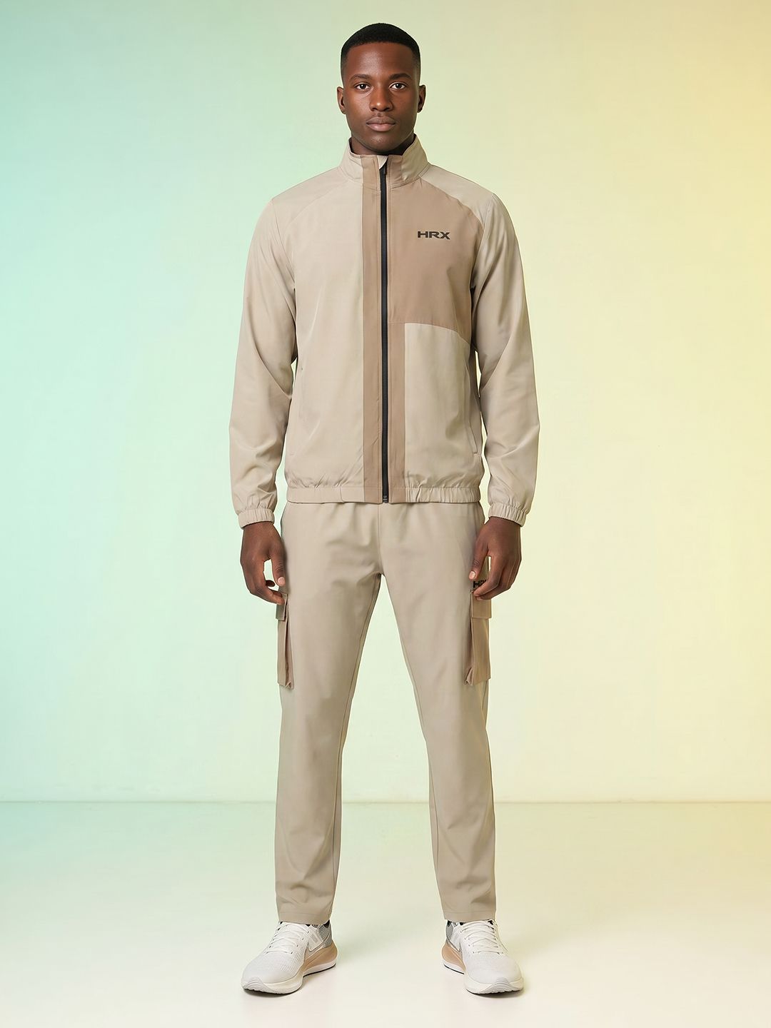 HRX by Hrithik Roshan Men Colourblocked Rapid-Dry Track Suit-picture-17