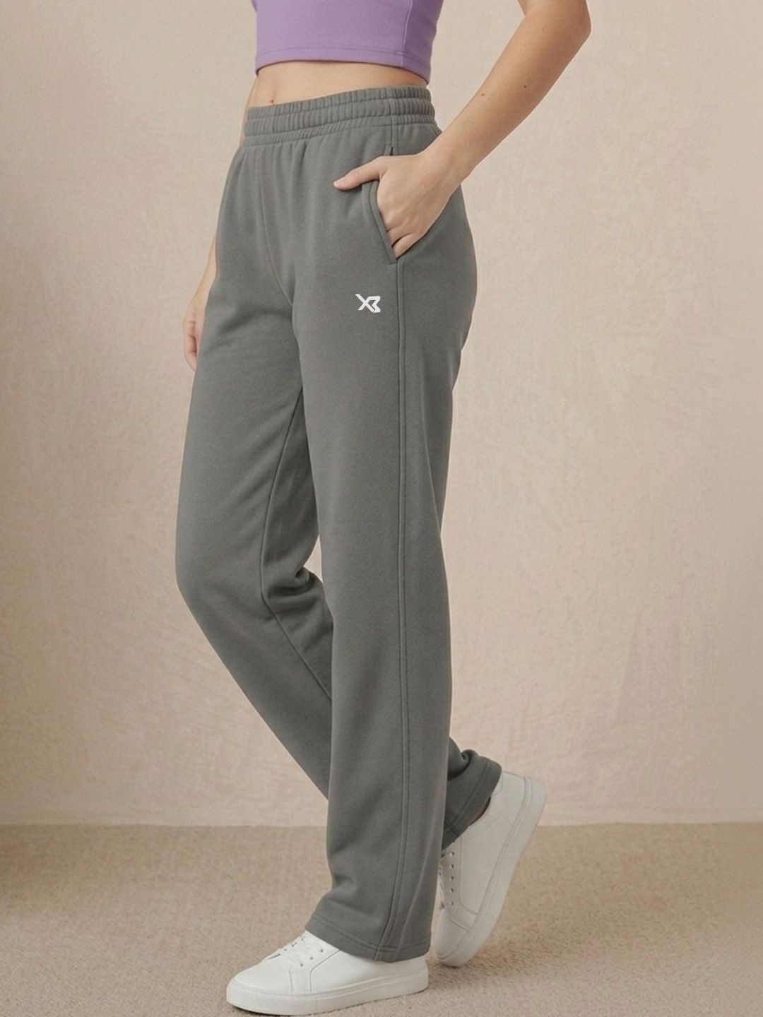 CROSS BENCH Women Regular Fit Brand Logo Training Joggers-picture-24