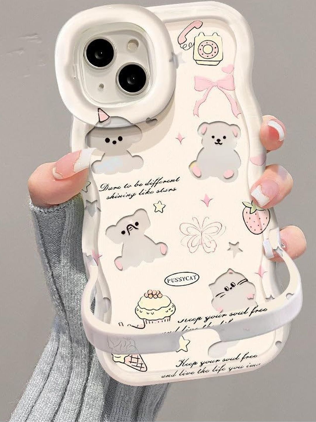 COVERLY Cartoon Characters Printed iPhone 13 Back Case Mobile Accessories-image-18