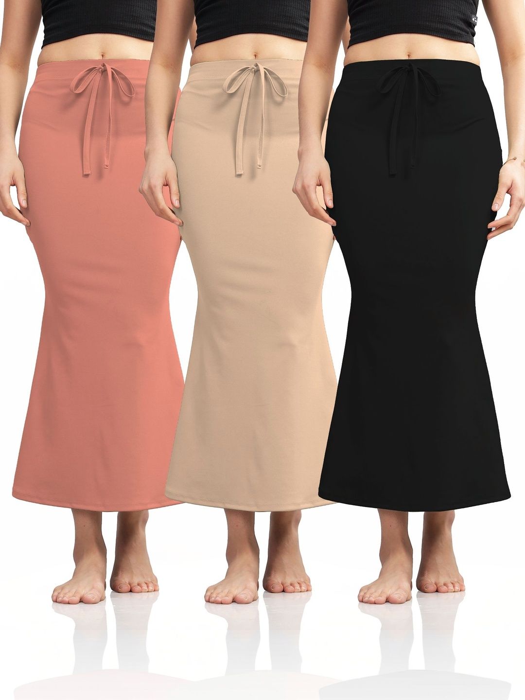 JETVELI Pack of 3 High Waist Saree Shapewear-picture-38