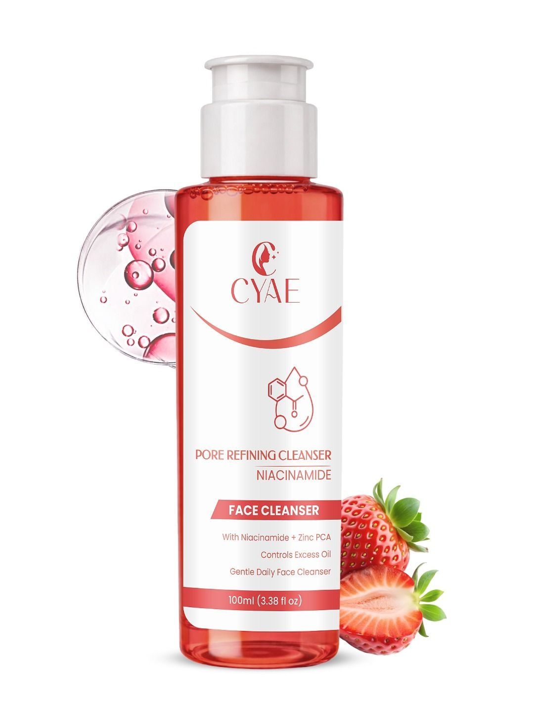 Cyae Pore Refining Cleanser Enriched With Niacinamide - 100 ml-picture-35