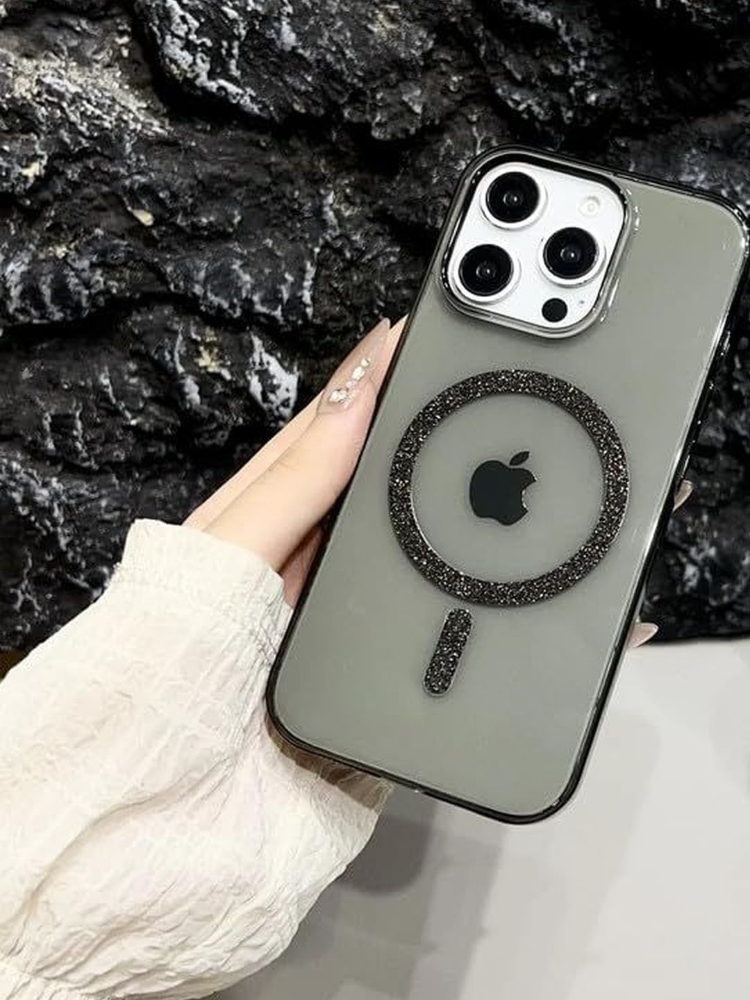 COVERLY Solid Printed iPhone 13 Pro Max Back Case Mobile Accessories-picture-26