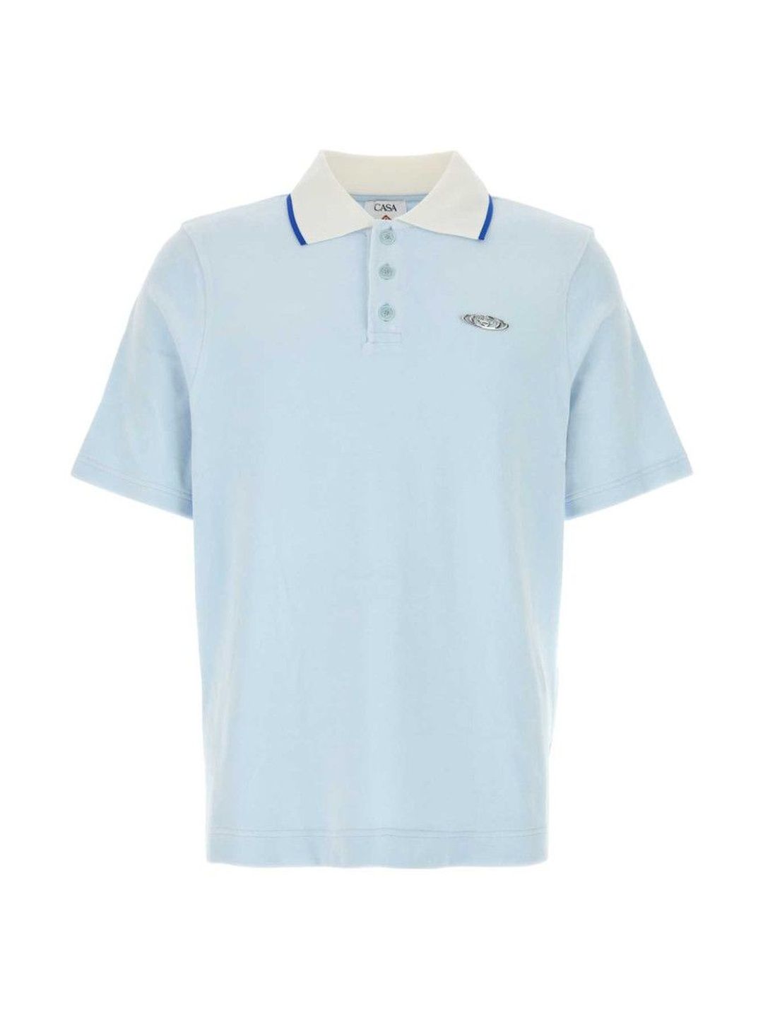 casablanca Pastel Blue Logo Polo-picture-36