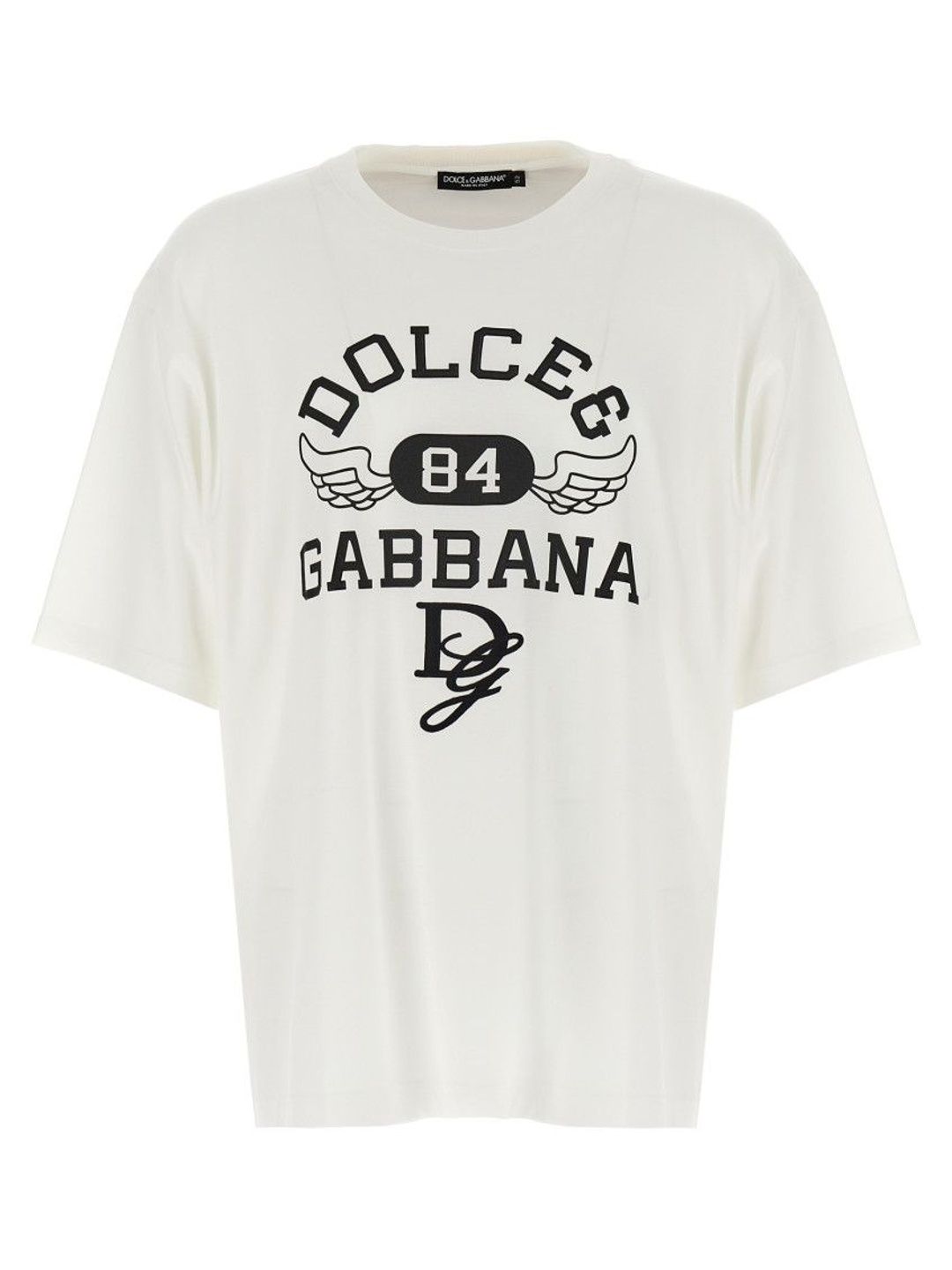 dolce & gabbana BlackWhite Logo print T-shirt-picture-19