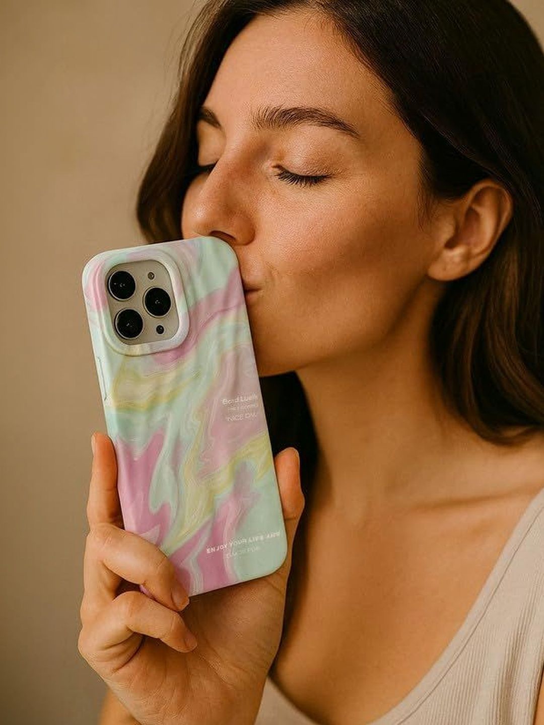 COVERLY Abstract Printed iPhone 14 Pro Back Case Mobile Accessories-picture-11