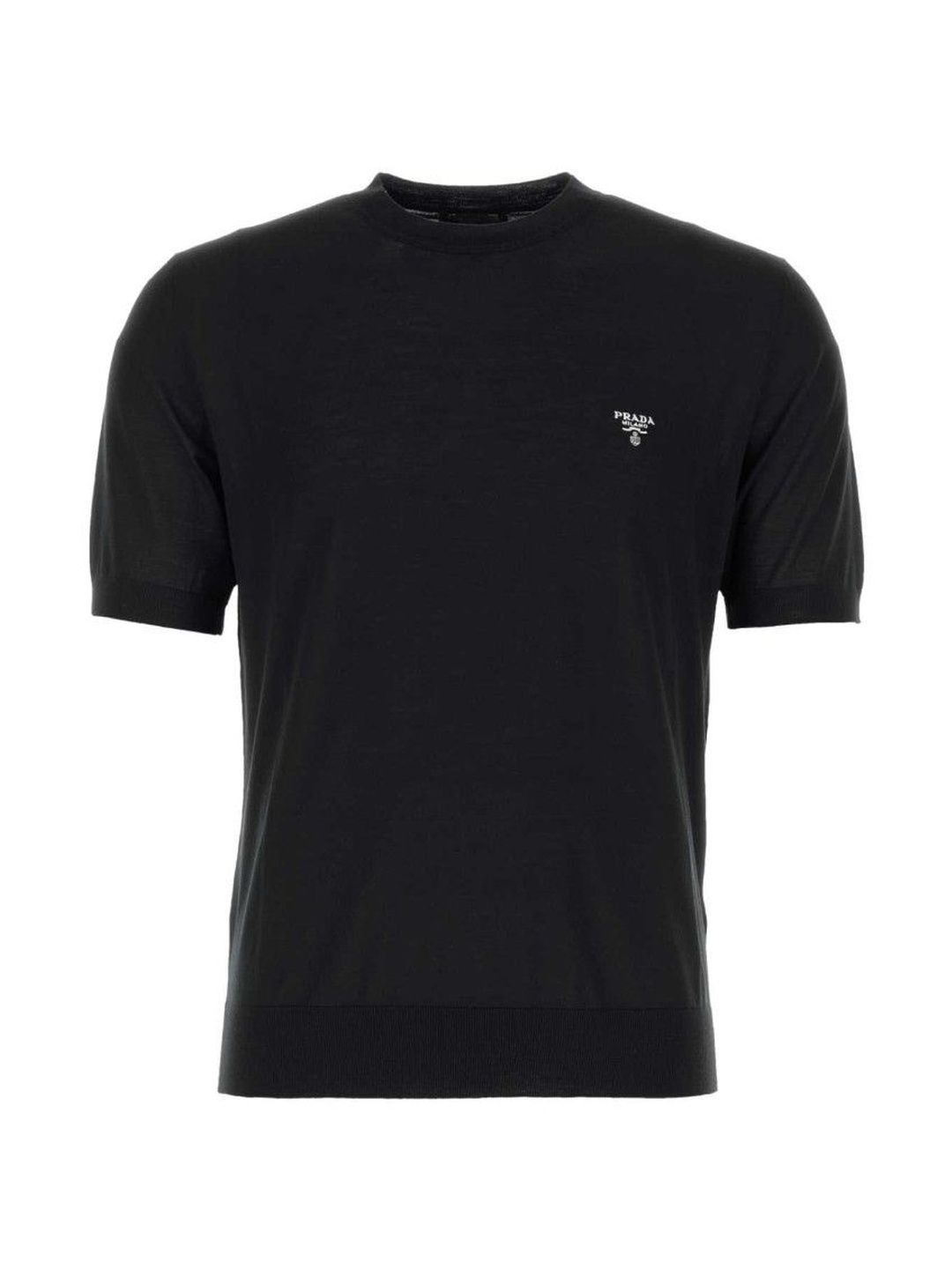 prada Black Woolen T-shirt-picture-34