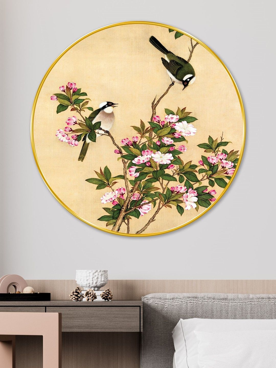 Myntra Elegant Homes Beige MDF Other Wall Paintings-picture-27