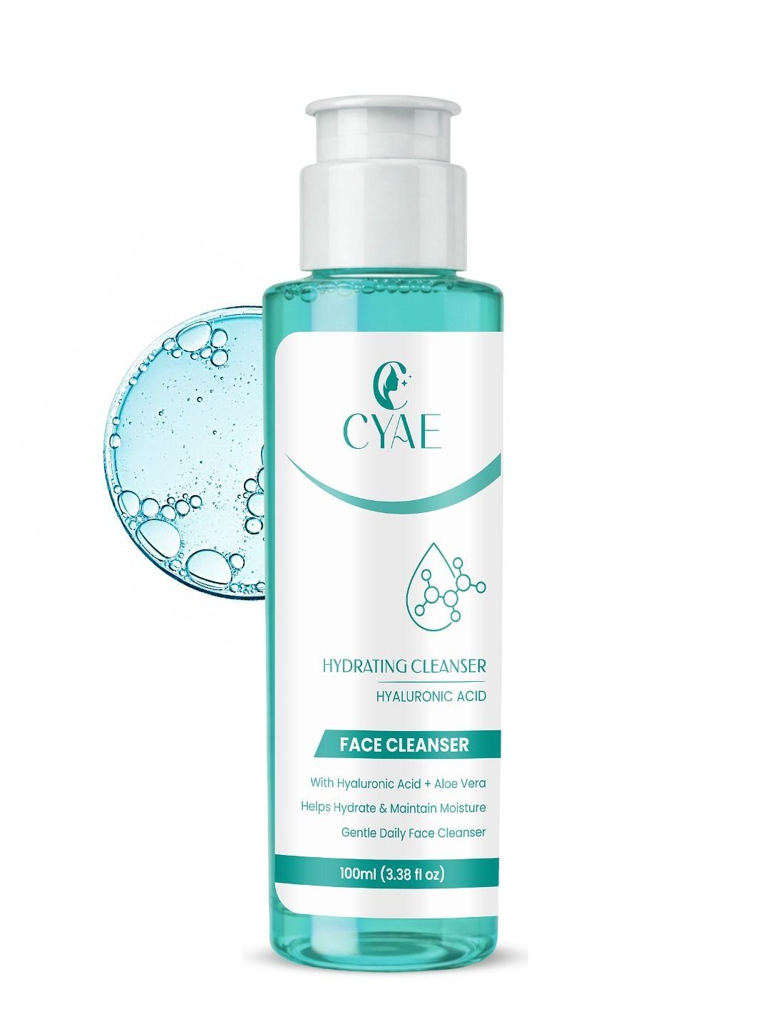 Cyae Hydrating Cleanser Enriched With Hyaluronic Acid- 100 ml-picture-34