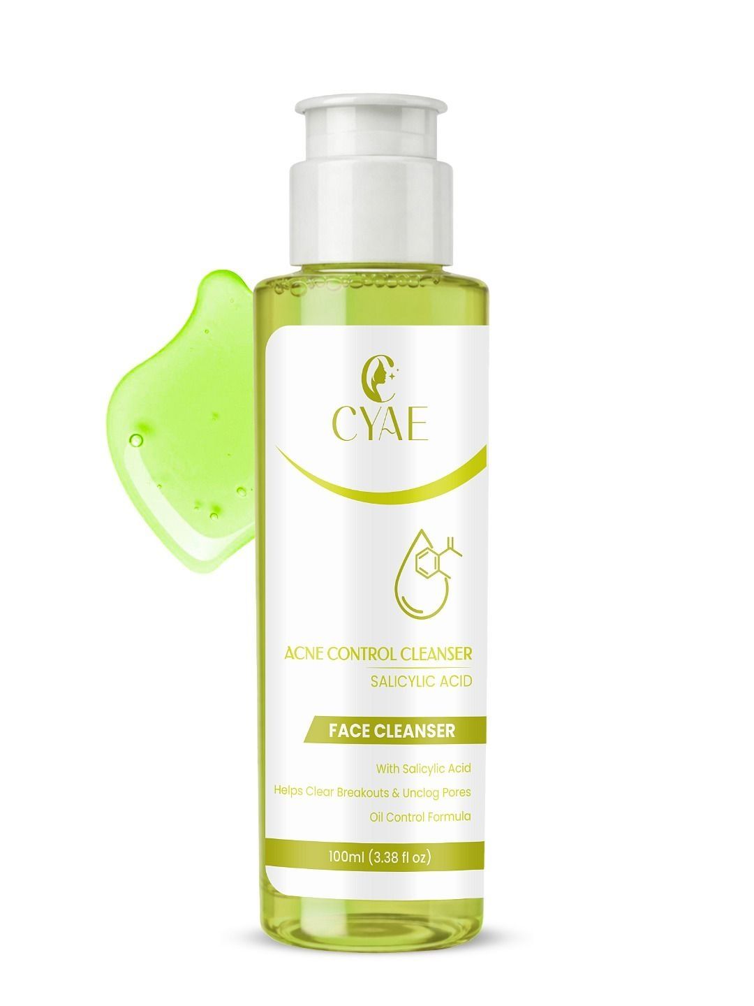 Cyae Acne Control Face Cleanser With Salicylic Acid- 100 ml-picture-36