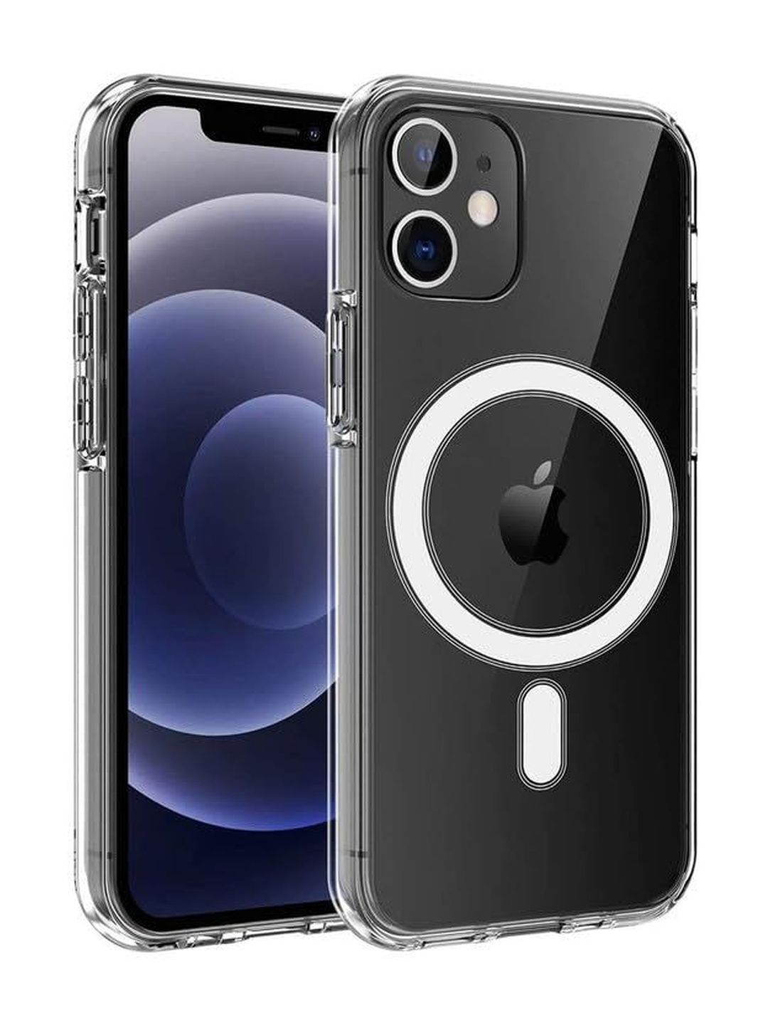 COVERLY Solid Printed iPhone 12 Back Case Mobile Accessories-picture-12