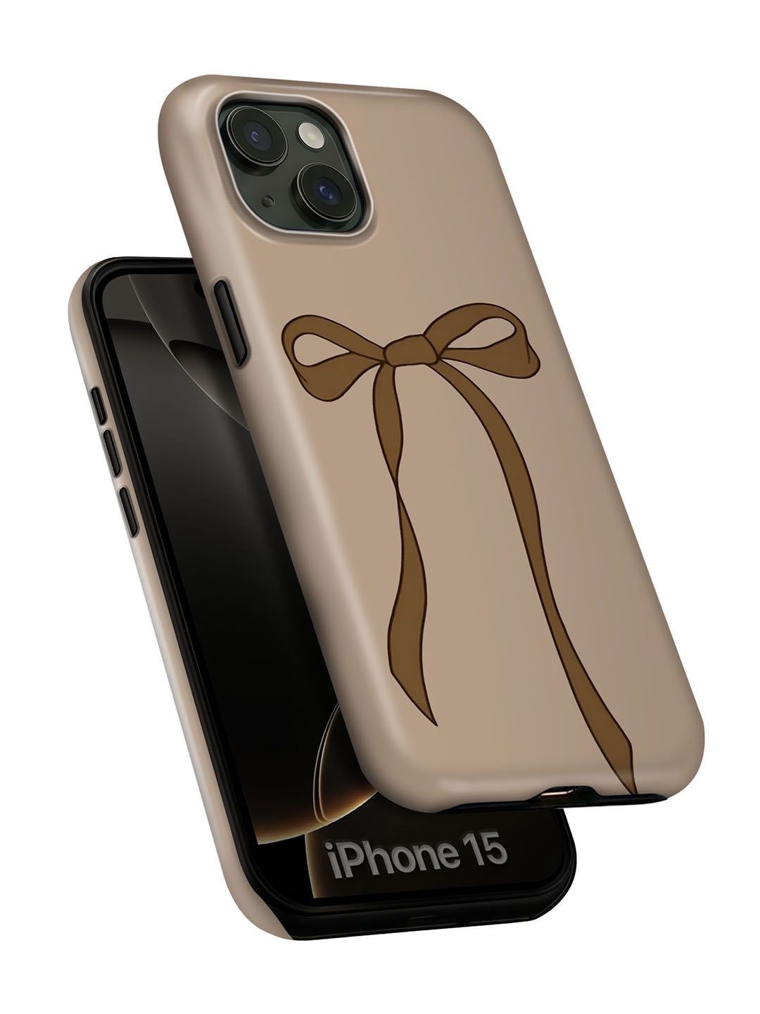 QRIOH Conversational Printed iPhone 15 Back Case Mobile Accessories-picture-41
