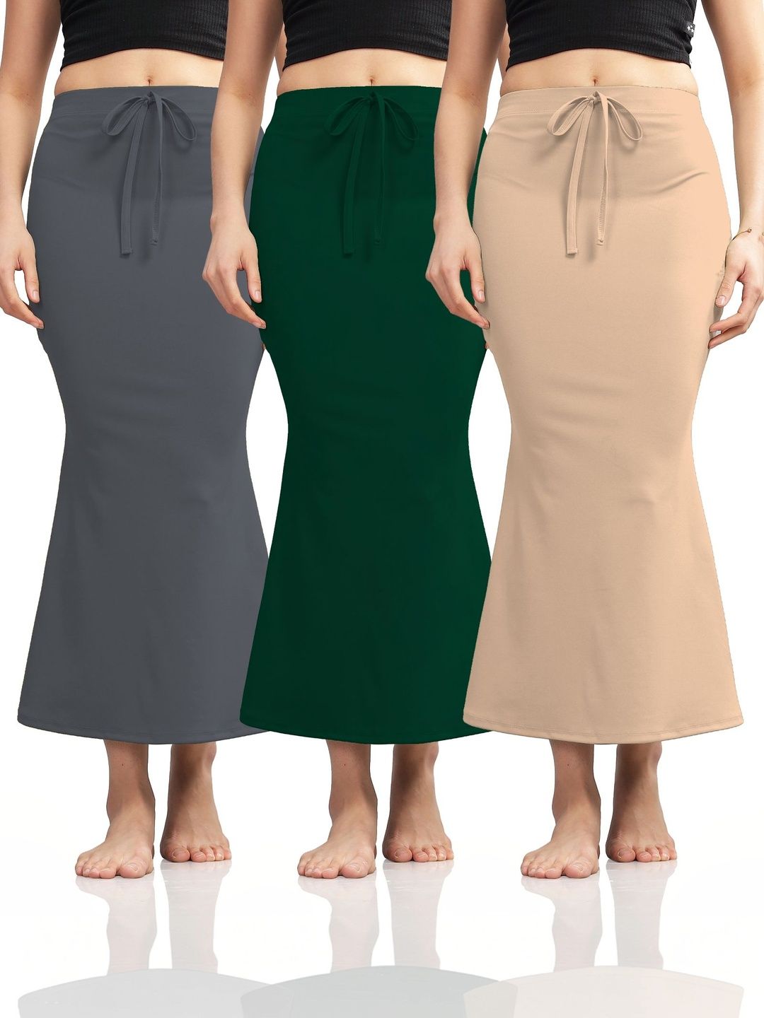 JETVELI Pack of 3 High Waist Saree Shapewear-image-42