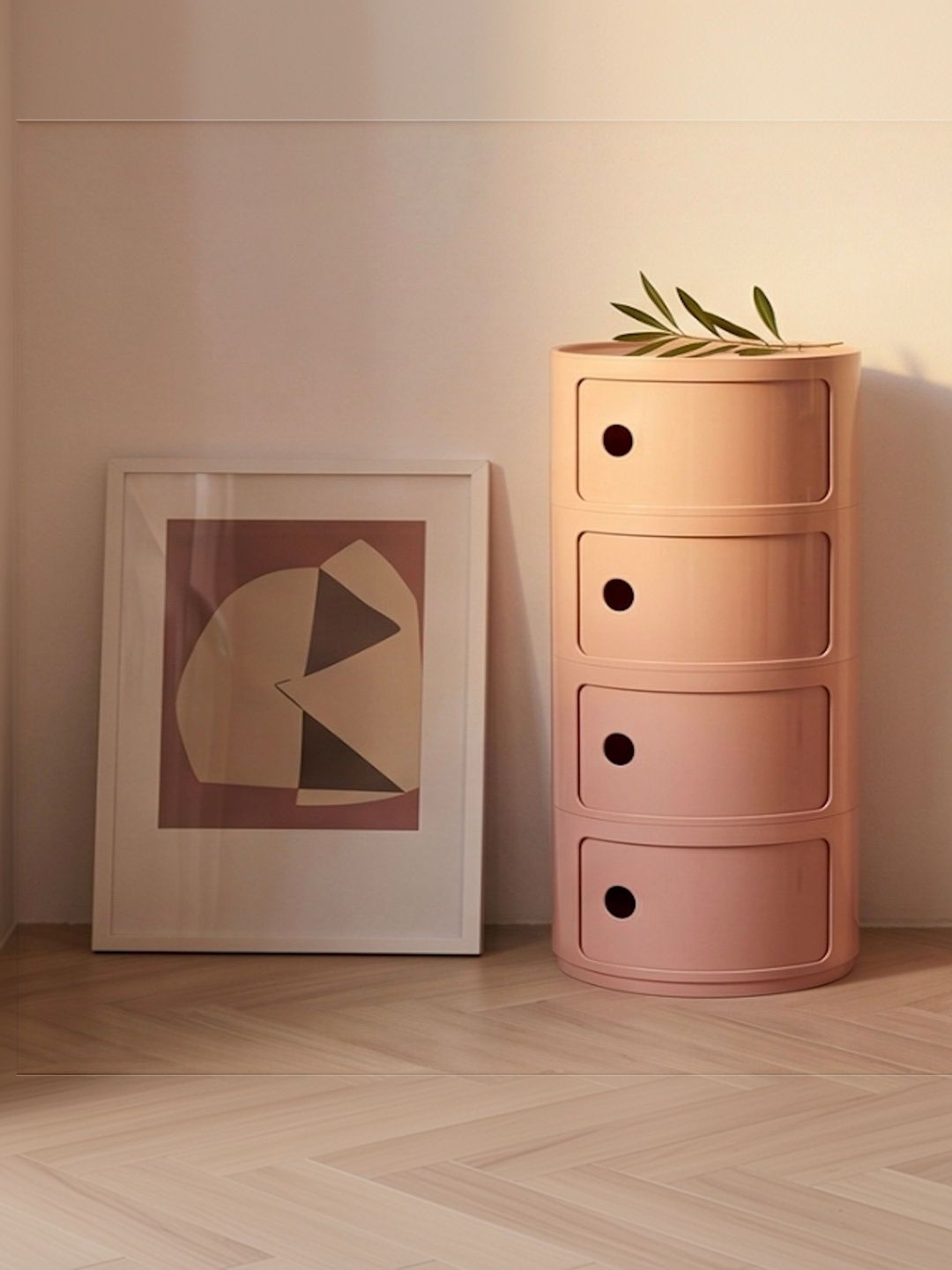 THE ARTMENT Pink 4 Tier Totem Tower Storage Cabinet-picture-19