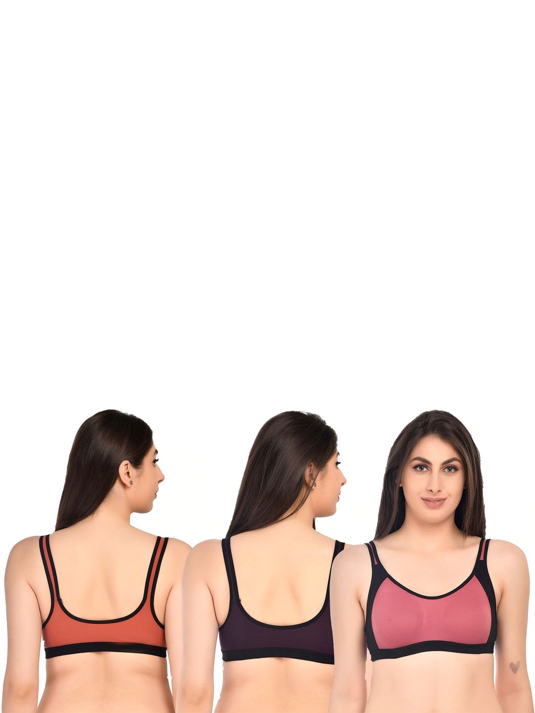 Kinza soft. Colourblocked Bra Full Coverage-picture-13