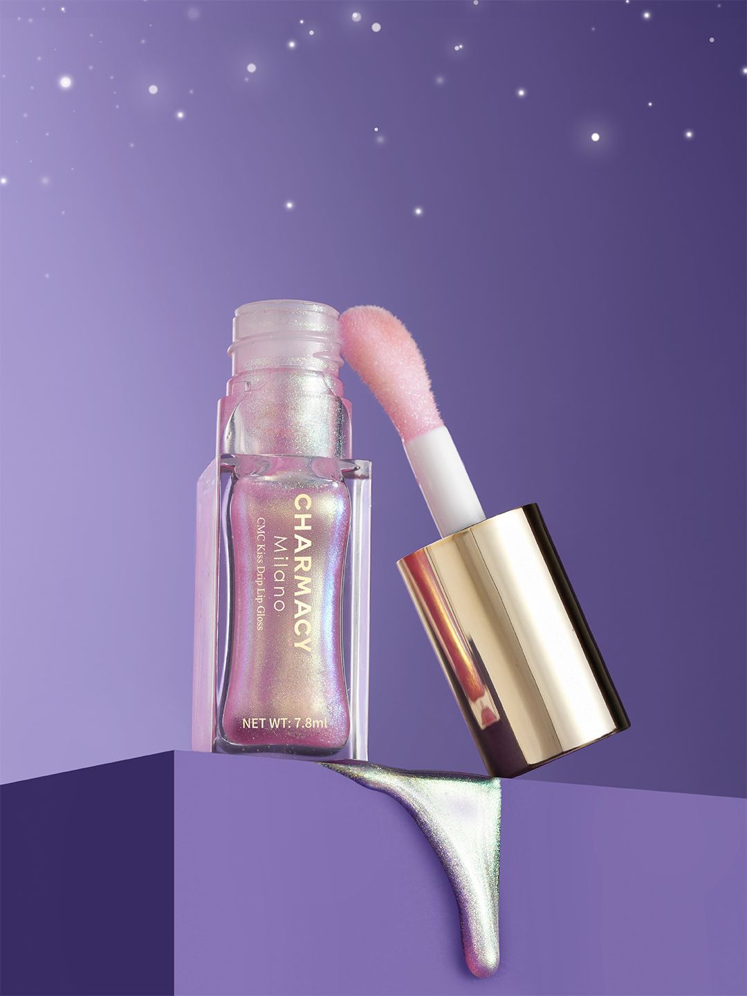 Charmacy Milano Kiss Drip Lip Gloss - 7.8 ml - Shade 4-image-23