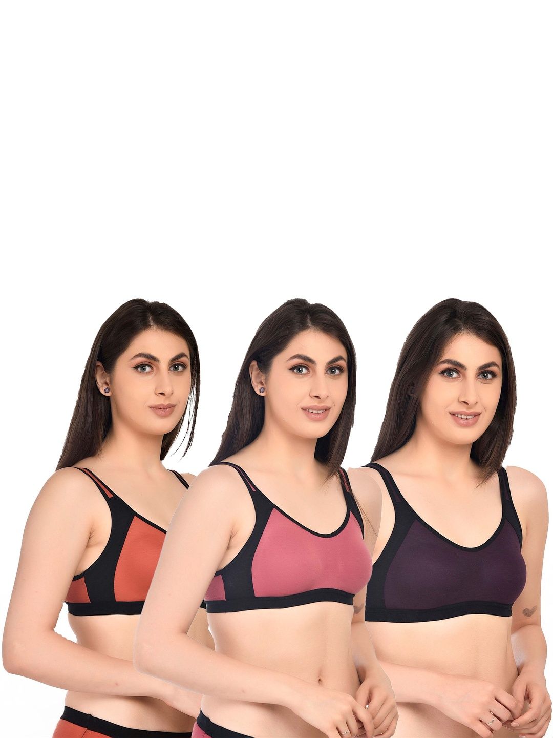 Kinza soft. Colourblocked Bra Full Coverage-picture-14